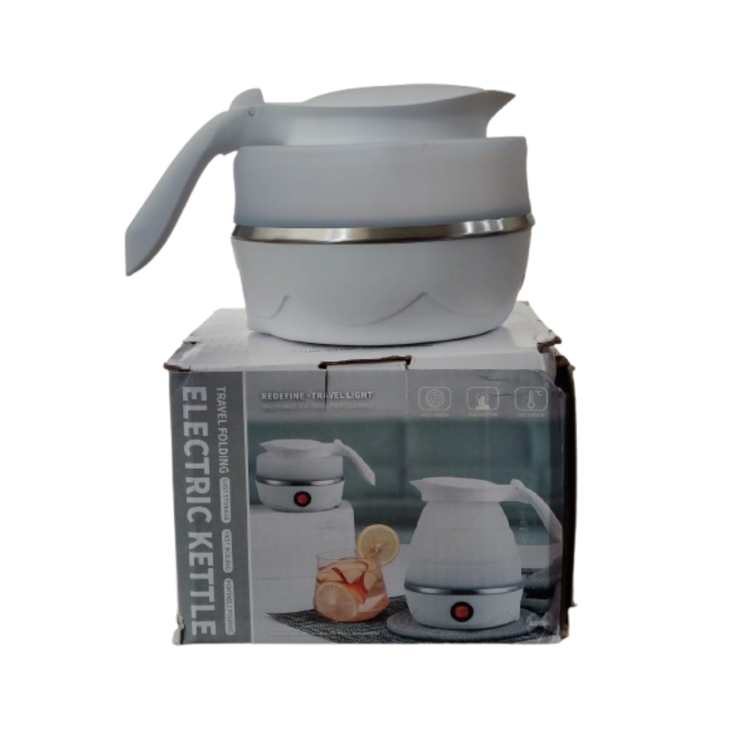 Foldable Silicone Electric Kettle 600ml