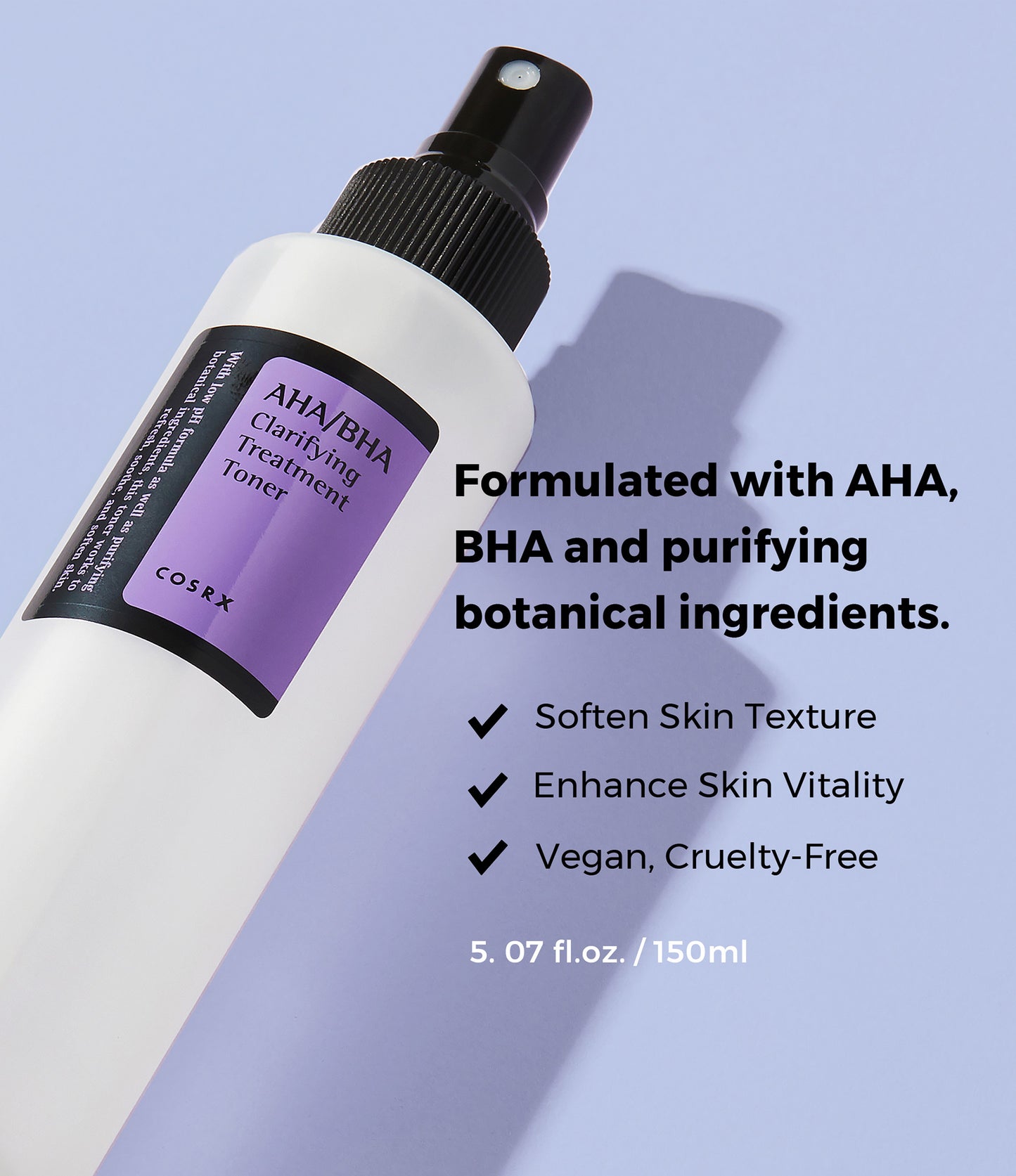 COSRX AHA/BHA Clarifying Treatment Toner