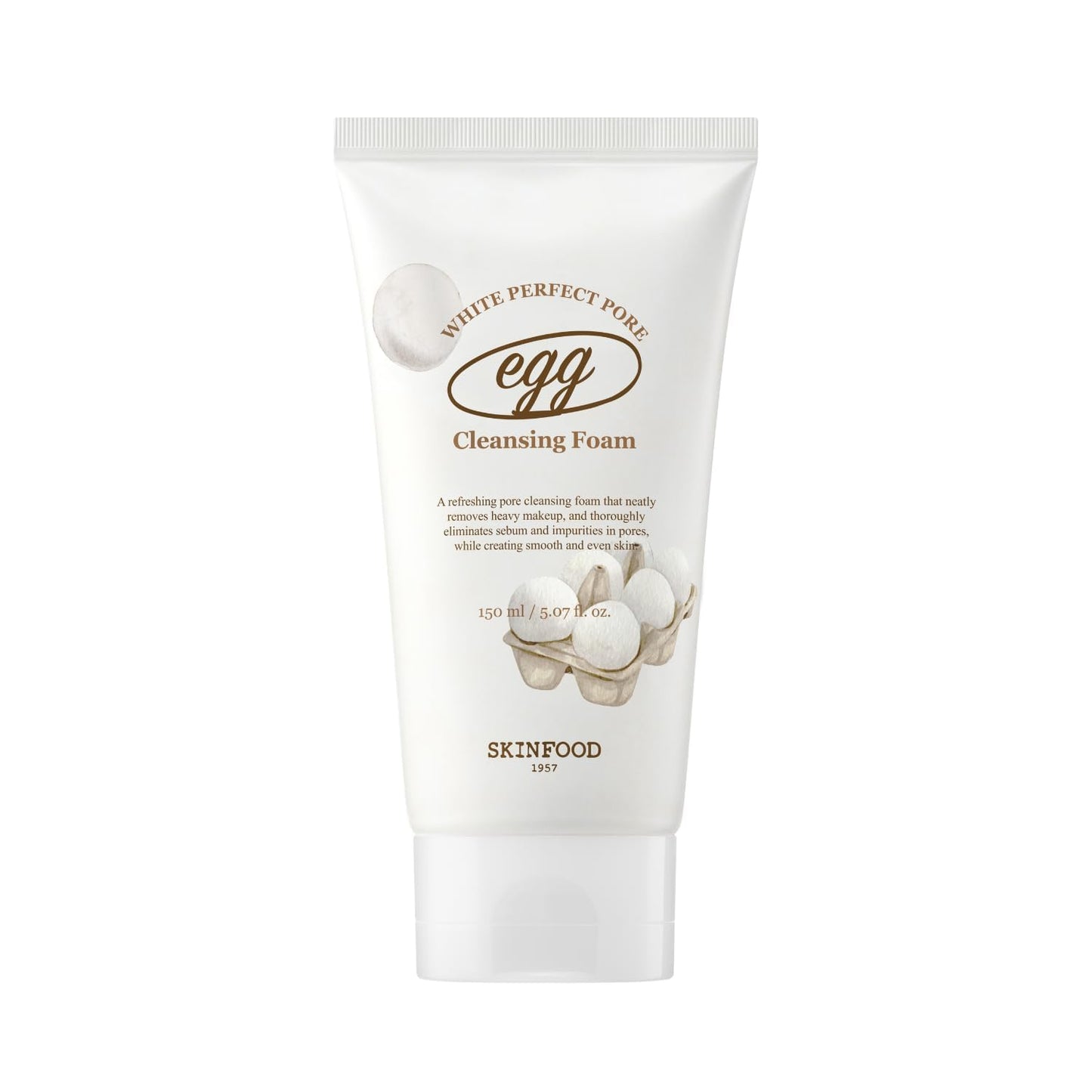 Skinfood EGG WHITE PERFECT PORE CLEANSING FOAM