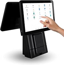 Touch All-in-one PC 4GB Win 10 Computer All in One Touch Screen PC Computer Equipment, 27" Black LCD SSD Intel Core I3 2 GB