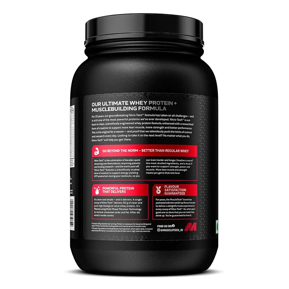 Muscletech Nitro-Tech Whey Protein (Cappuccino)
