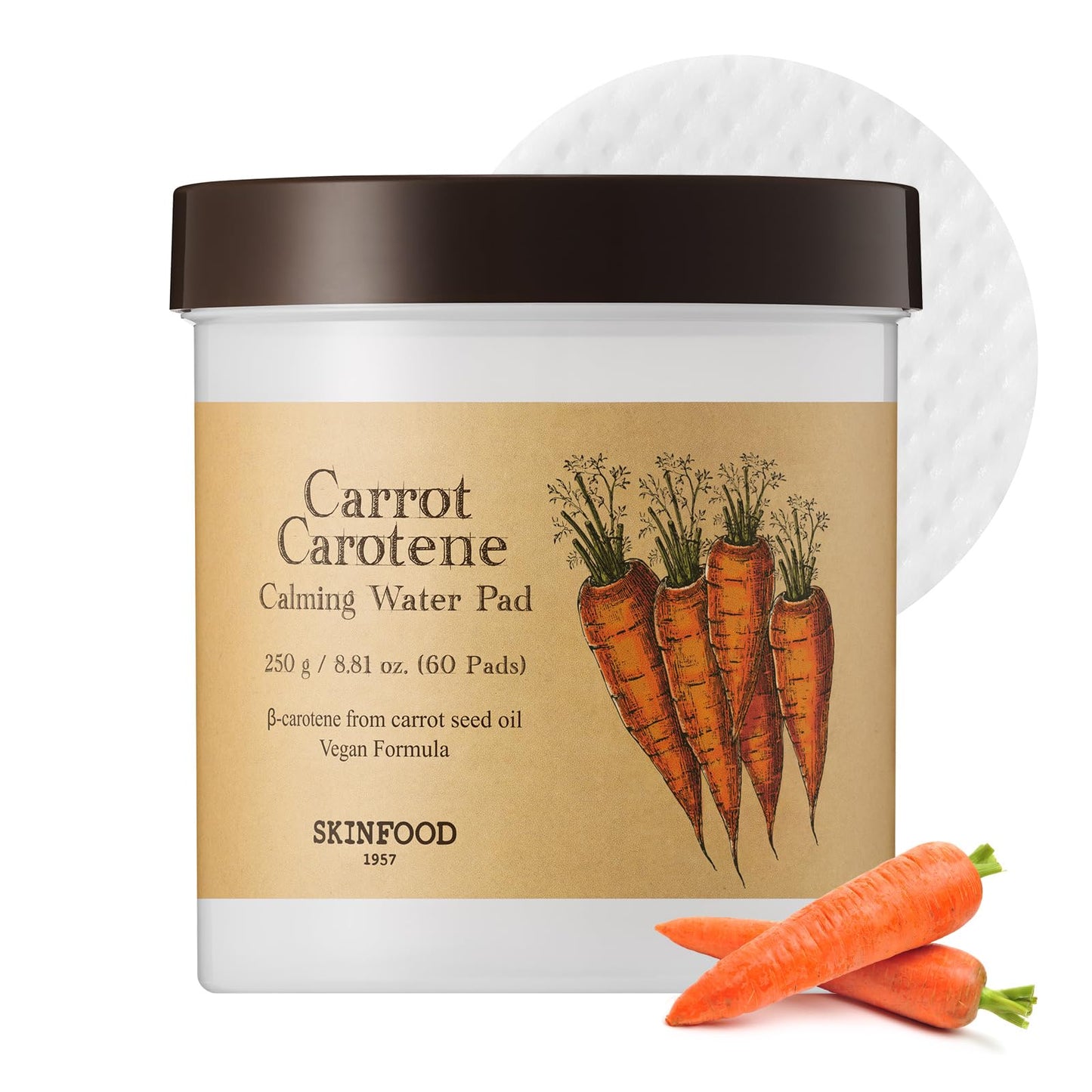 Skinfood CARROT CAROTENE CALMING WATER PAD