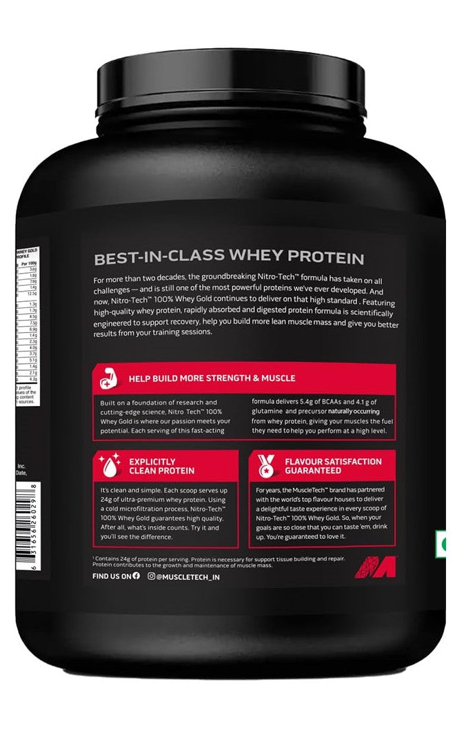 Muscletech Nitro-Tech Whey Protein (Cookies)