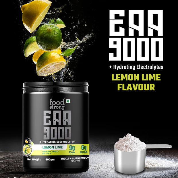 EAA 9000 with Hydrating Electrolytes, Lemon Lime Flavour