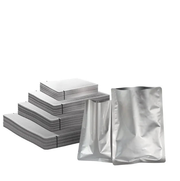 Wholesale Price Silver Aluminum Foil Vacuum Packing Bag Foil Smell Proof Food Storage Sealer Bag Retort Pouch for Meat Storage