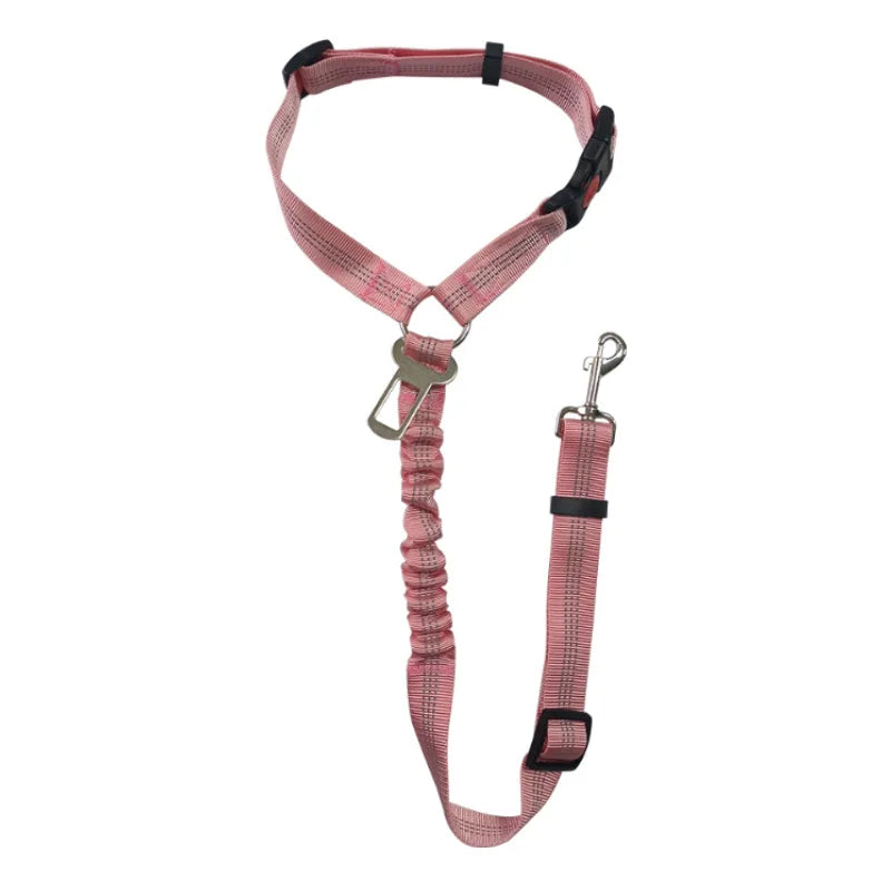 Outdoor Nylon Pet Cat Dog Leash Restraint Harness Headrest Adjustable Strong Durable 360 Degree Swivel