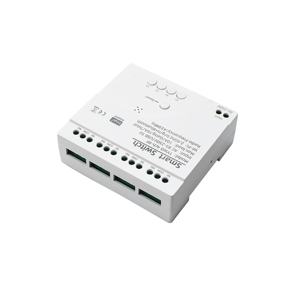 Home Automation System Smart Solutions Tuya Wifi Door Smart Home System RF Wireless Remote Control Tuya Wifi Smart Switch 110V