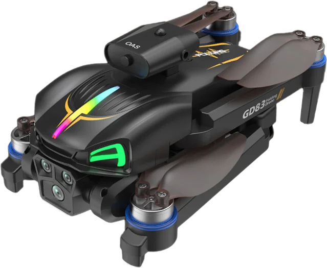 4K Resolution SD Dual Camera Folding Brushless Drone 4-Way Infrared Obstacle Avoidance Optical Flow Remote Control for Beginners