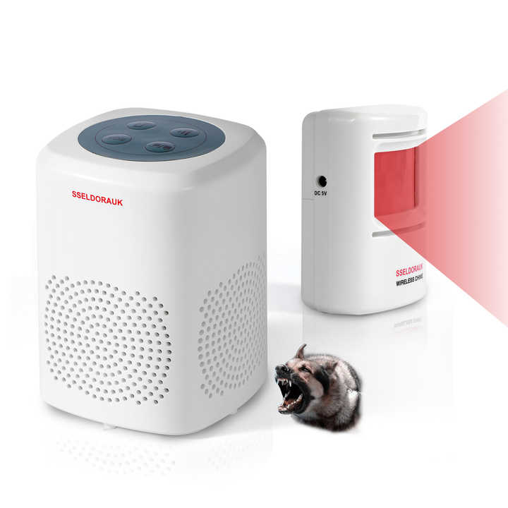 Smart Wireless Motion Detector Dog Barking Doorbell
