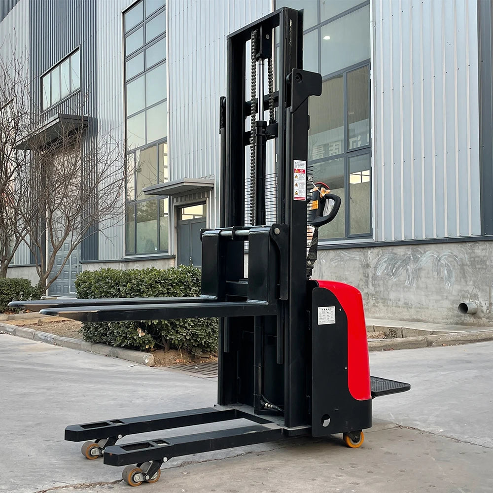 2025 Best-selling 1.5ton 2Ton 2m 3m 4m Electric Stacker Full Electric Forklift Walkie Semi Electric Pallet Stacker