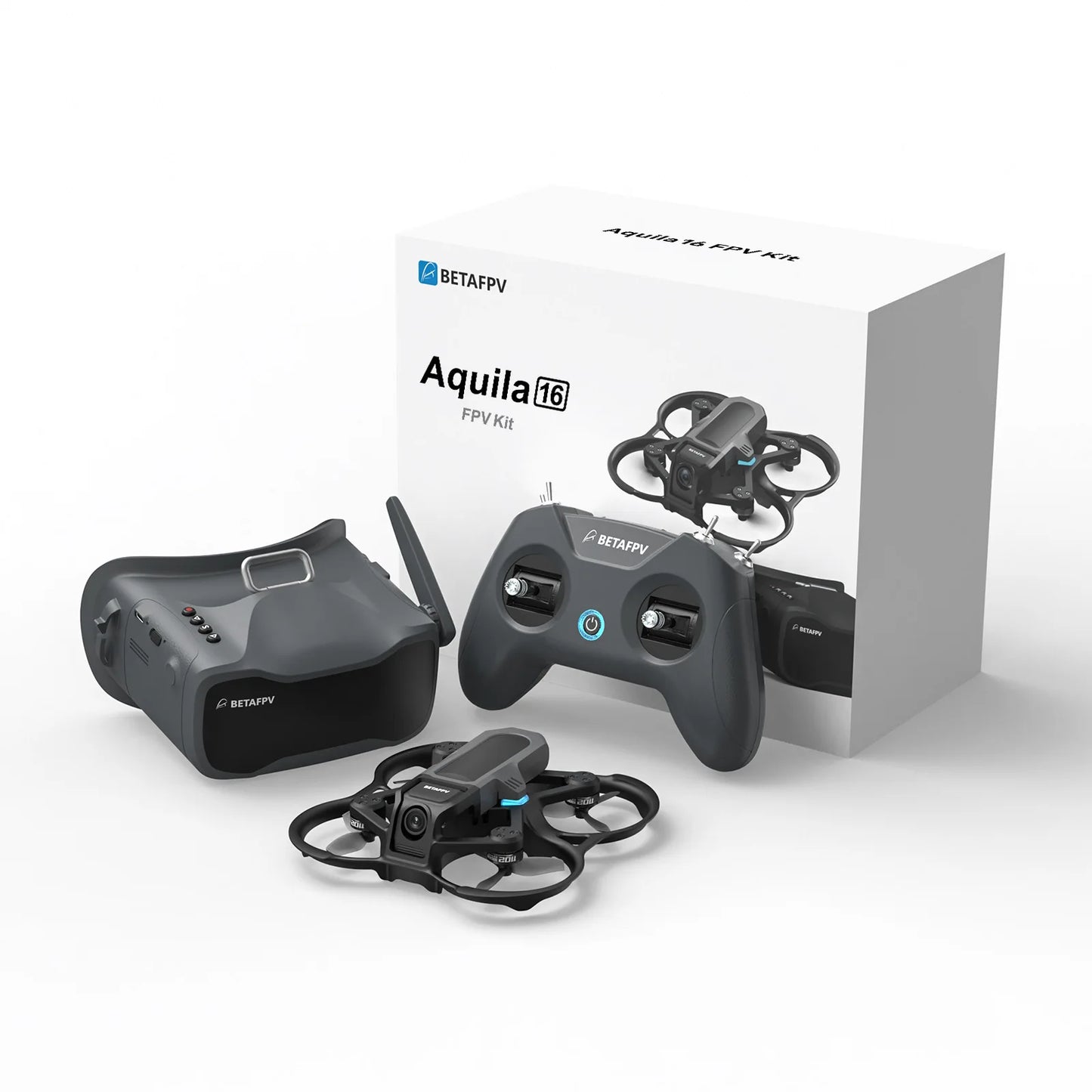 DIY BETAFPV Aquila16 FPV Racing Drone Kit with Remote Control