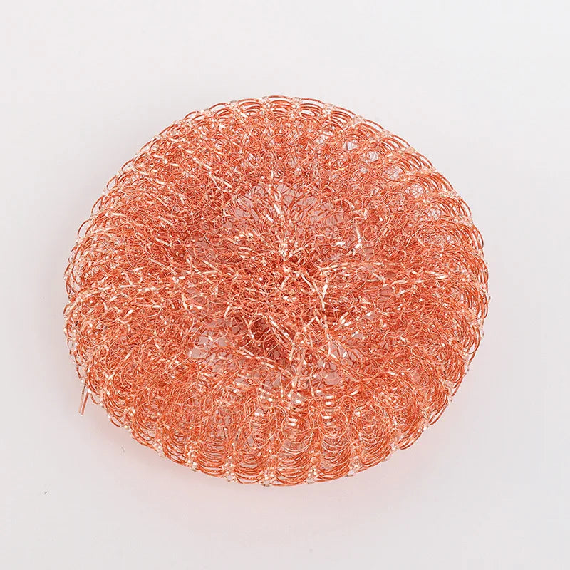 Factory Direct 20g Copper Coated Steel Wool - Single Pack Scouring Ball for Kitchen, Pot Cleaning, Wholesale Price