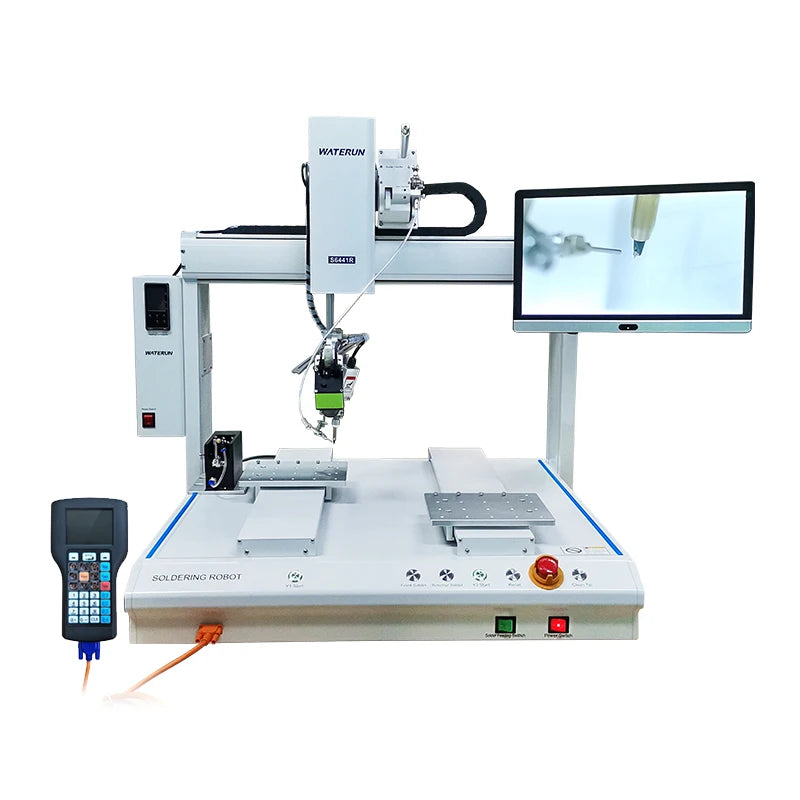 Usb Cable Auto soldering Machine For Led Light Automated Soldering Iron Head Equipment Welding Robot China