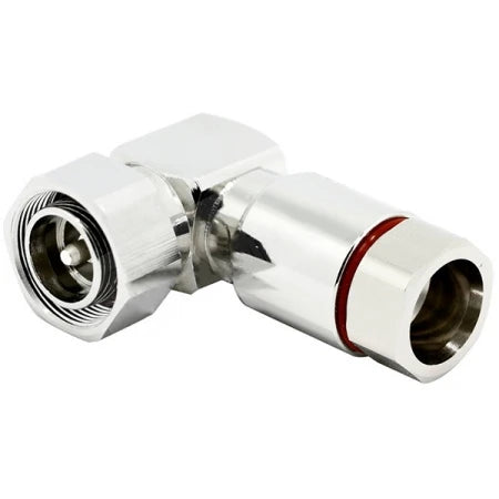 RF 1/2" Super-Flexible Jumper Cable 4.3-10 Male to 4.3-10 Male right angel connector