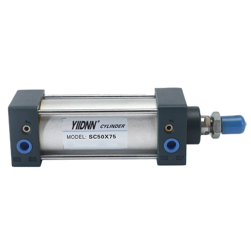 Pneumatic Air Cylinders SC 32 40 50 63 80 100 125 160 200 250mm Bore Double Acting 25/75/100/125/150/175/200/250/300mm Stroke