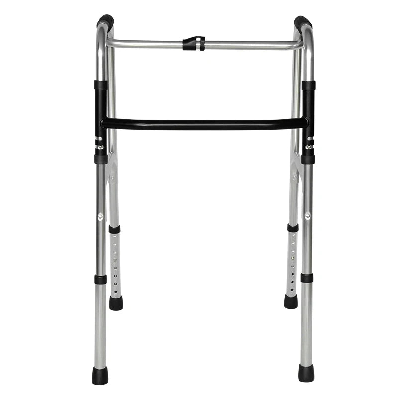 Medical Mobility Aluminum Elderly Surgical Aids Frame Fold Crutch Patient Disabled People Walker for Adults Walking Aids