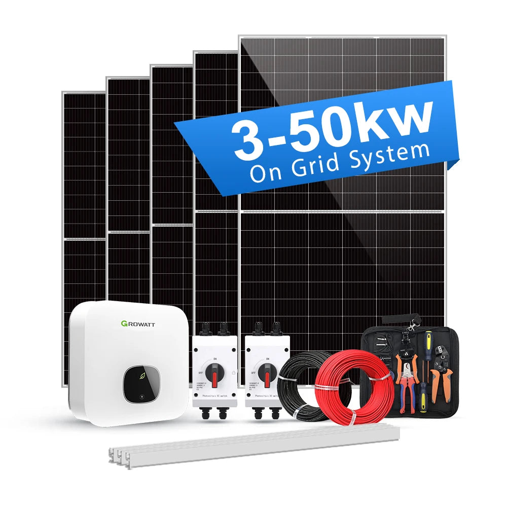 Sunark on Grid Solar System 10Kw 20Kw 50Kw High Power Solar Energy System Buy for Home