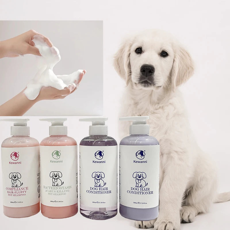 Private Label Organic Vegan Pet Shampoo Dog Grooming Care Dispensing Pet Shower Animals Dry Shampoo