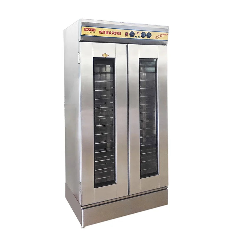 Industrial Bread Making Machine Commercial Kitchen Bakery Equipment 16 Trays Fermentation Bread Proofer for Sale