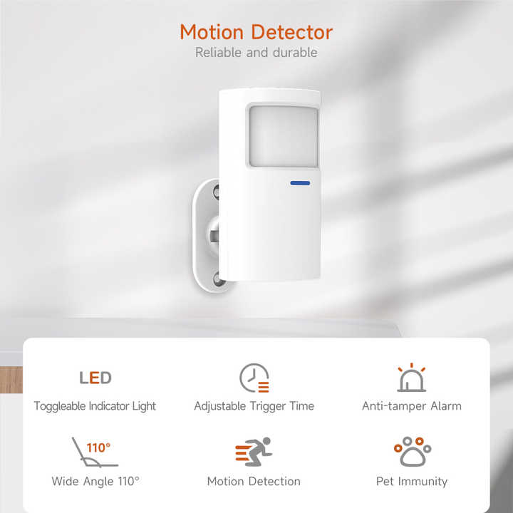 Staniot Tuya 433MHz Wireless PIR Motion Sensor