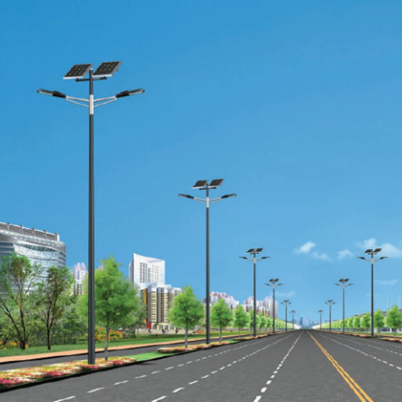 Professional Manufacturer's Waterproof LED Solar Street Light for Road Safer Outdoor Lamp Poles