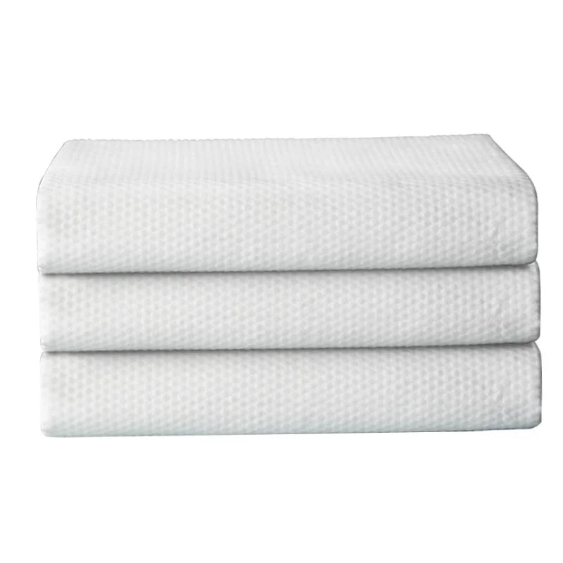 Wholesale Disposable 3-Ply Non-Woven Bath Towel Spunlaced Fabric Supplier for Cleaning Household Use for Hospitals Beauty Salons