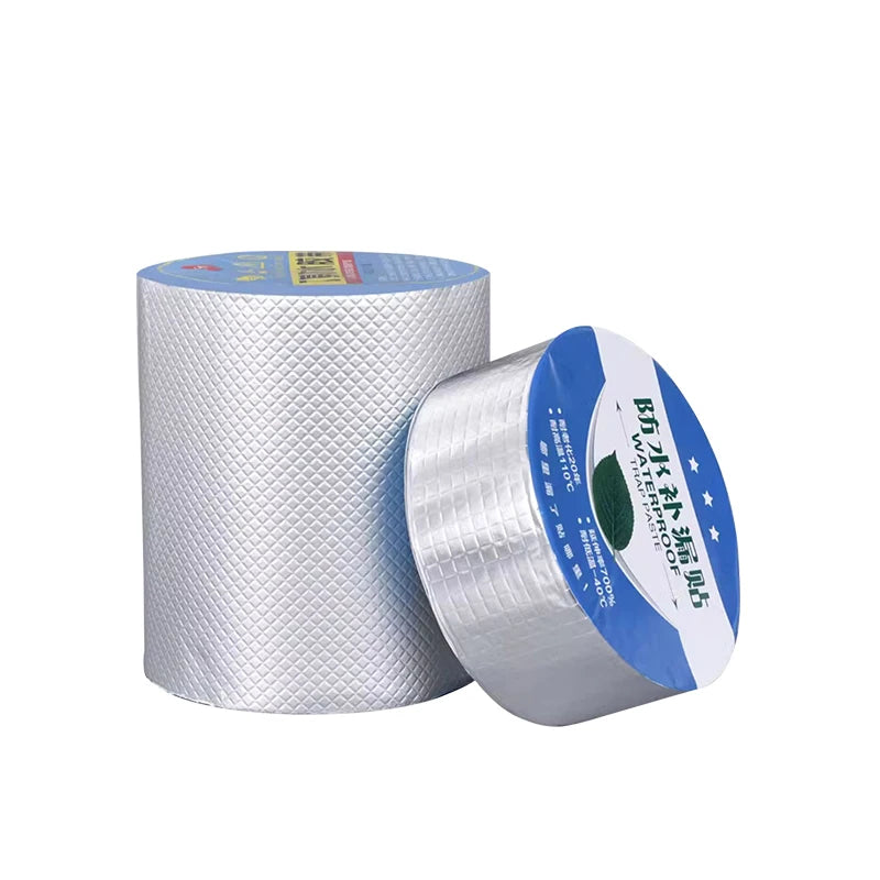 Super Adhesive Leakage Repair Mending Aluminium Foil Butyl Rubber Tape for Roofing Leaks Flashing Tape