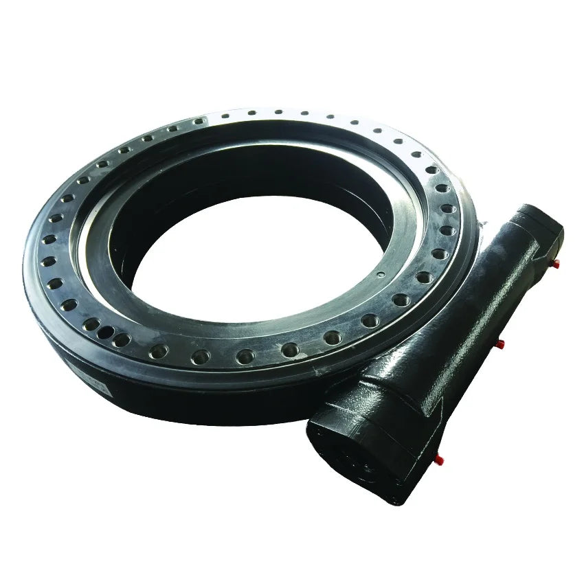 SE Excavator Crane Worm Gear Bearing Dual Axis Slewing Slew Drive for Solar Tracking System Wind Power With Hydraulic Motor
