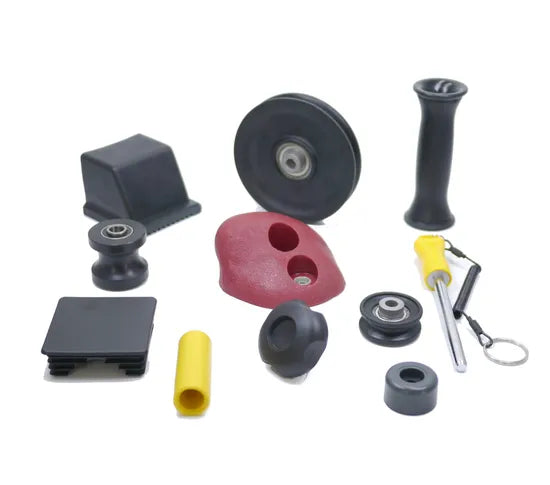 Commercial-Grade Plastic Gym Accessories (dumbbell seats/floor mats/foot covers) High-Density Wear-Resistant