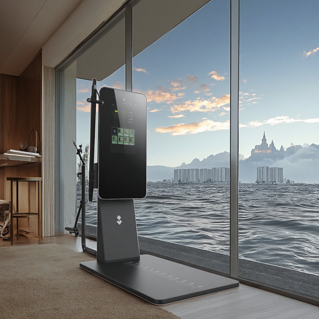 SPlan Smart Fitness Products China Manufactured Multi-Gym Equipment Strength Trainer Machine Smart Home Gym for Body Building