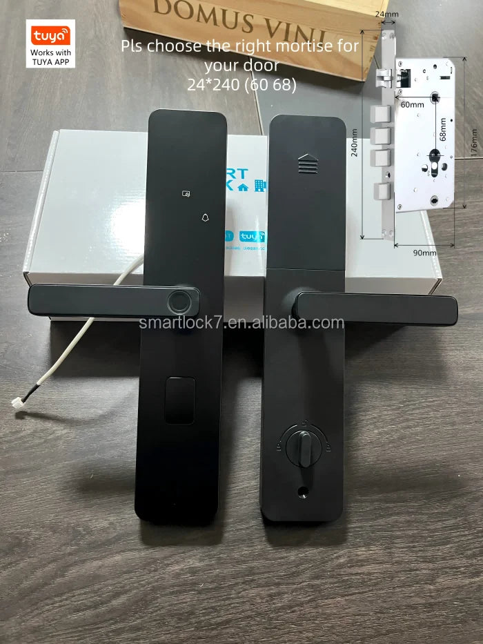 Office Fingerprint Lock Smart Home Products WiFi-Connected Tuya Aluminum Fingerprint Password Lock