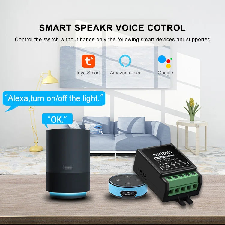 Smart Home Products & Devices Interruptor Inteligente Wifi Tuya Switch Wireless Remote Control Switch 220 Tuya Smart Wifi Switch