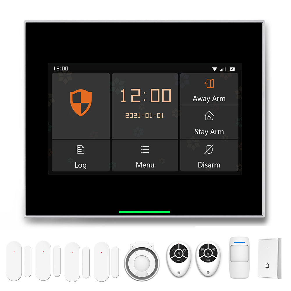 Staniot Wireless WiFi 4G Tuya Smart Home Security Alarm System House Villa Burglar Signal Device for IOS and Android