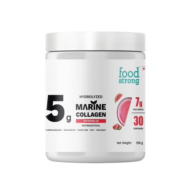 Hydrolyzed Marine Collagen Powder – Watermelon Flavour