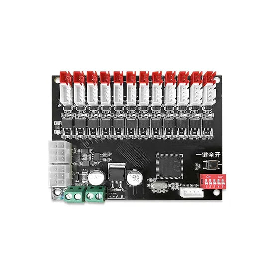 Smart 12-Way Locker Control Board Electric Consumer Electronics for Efficient Lock Management