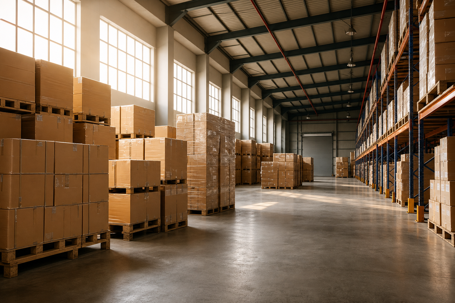 Befach India warehouse — ready-stock inventory
