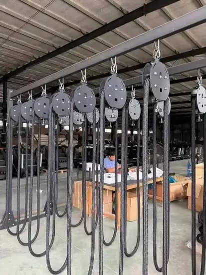 Equipment Magnetic Resistance Endless Rope Trainer Climber Machine Rope Pull Climbing Gym Equipment Accessory