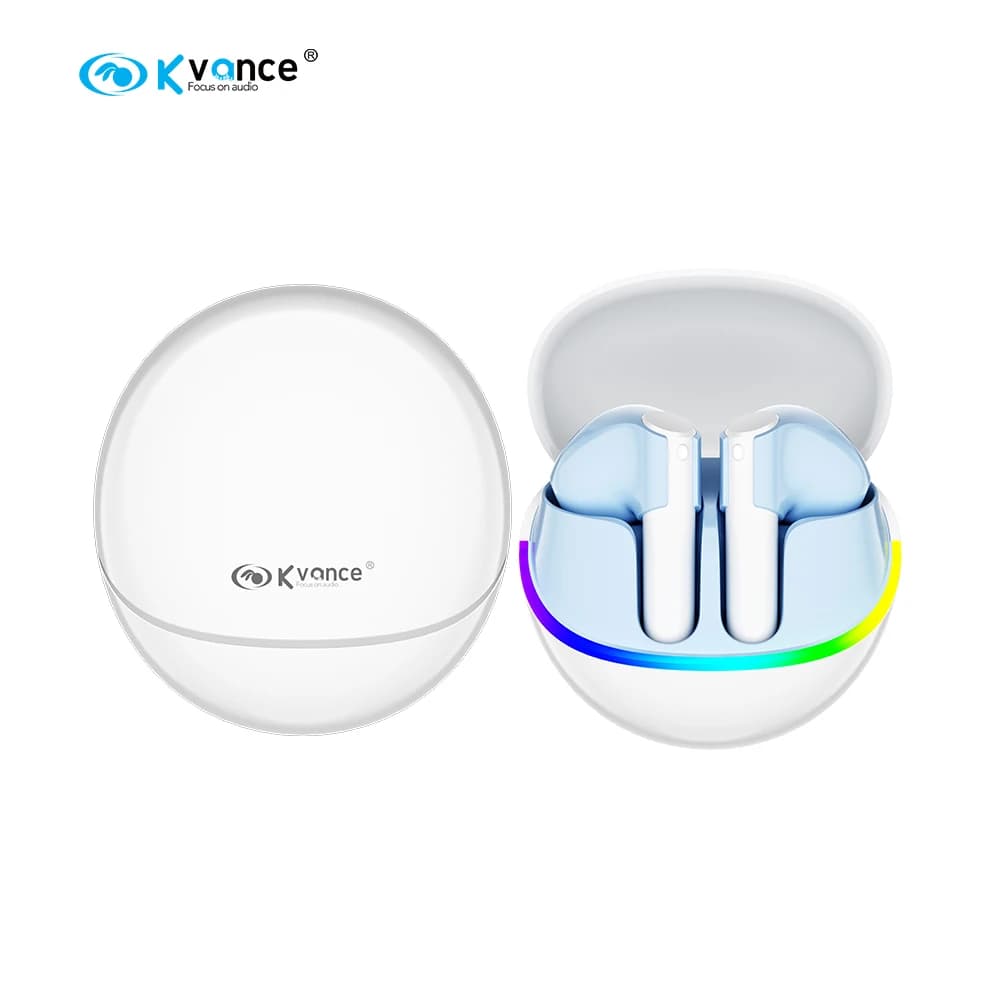 Kvance Newest BT5.4 Tws Mini Earphone Touch Control TWS Wireless Earphones True Wireless Stereo Earbuds in Ear Buds