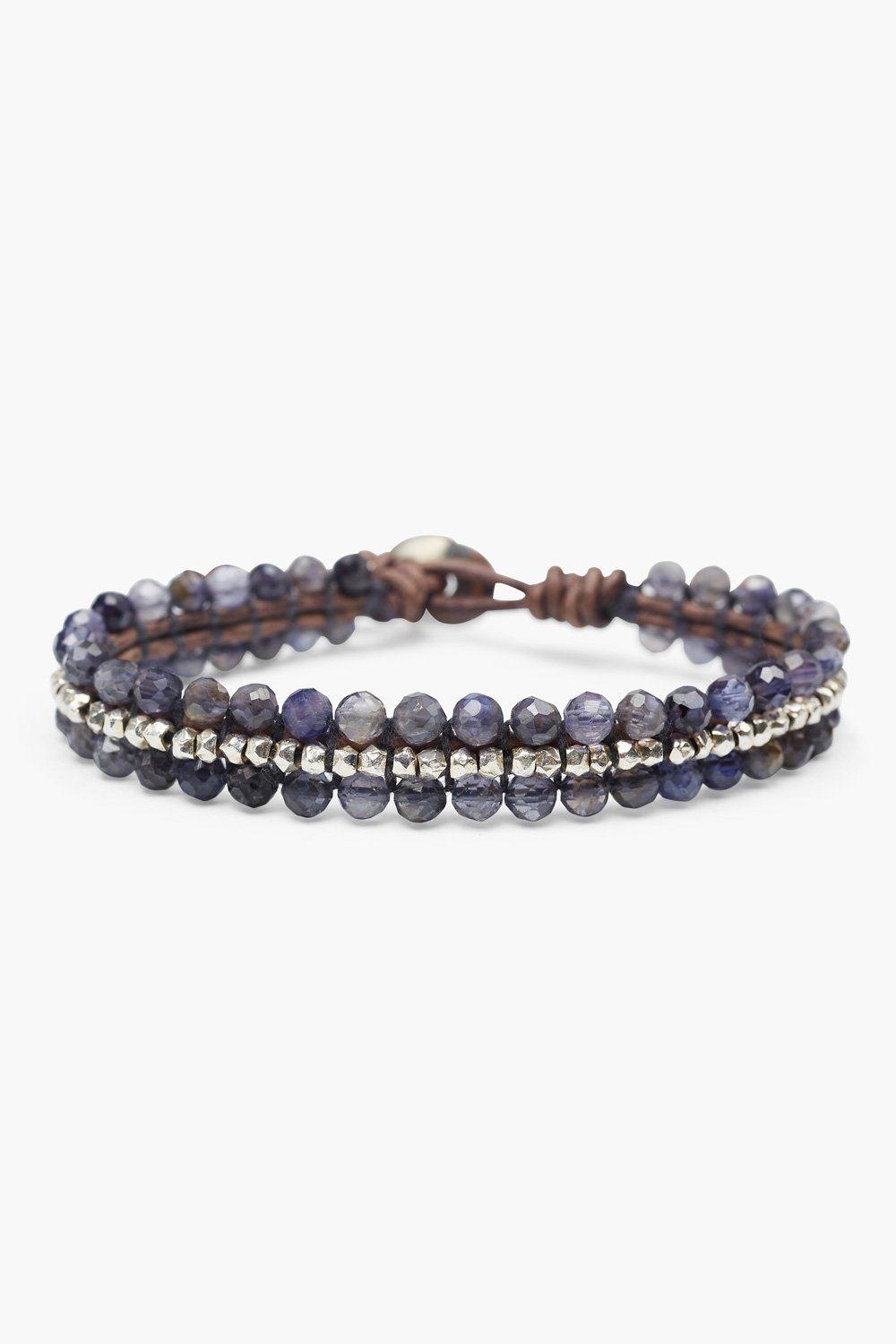 Woven Leather Rope Single Ring Bracelet