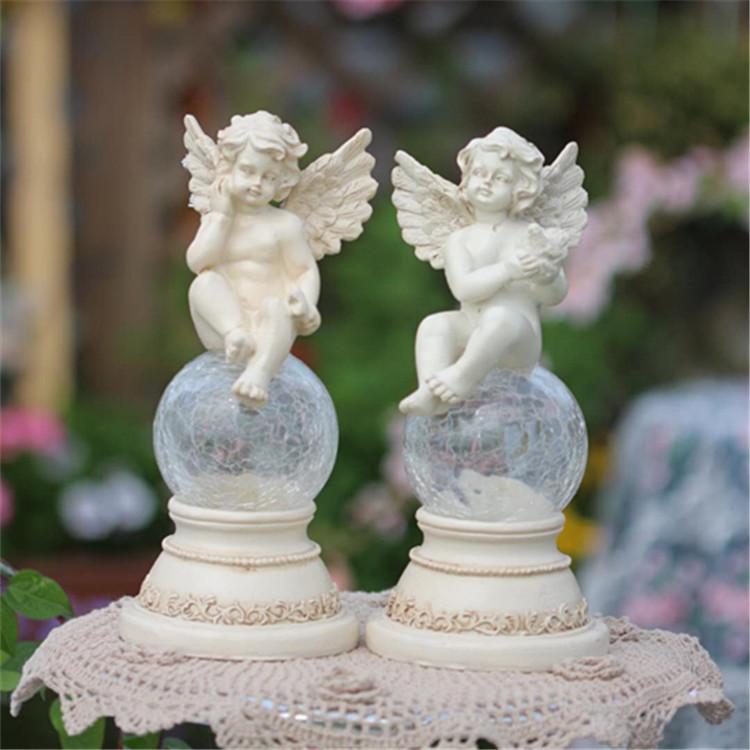 Garden balcony angel solar light