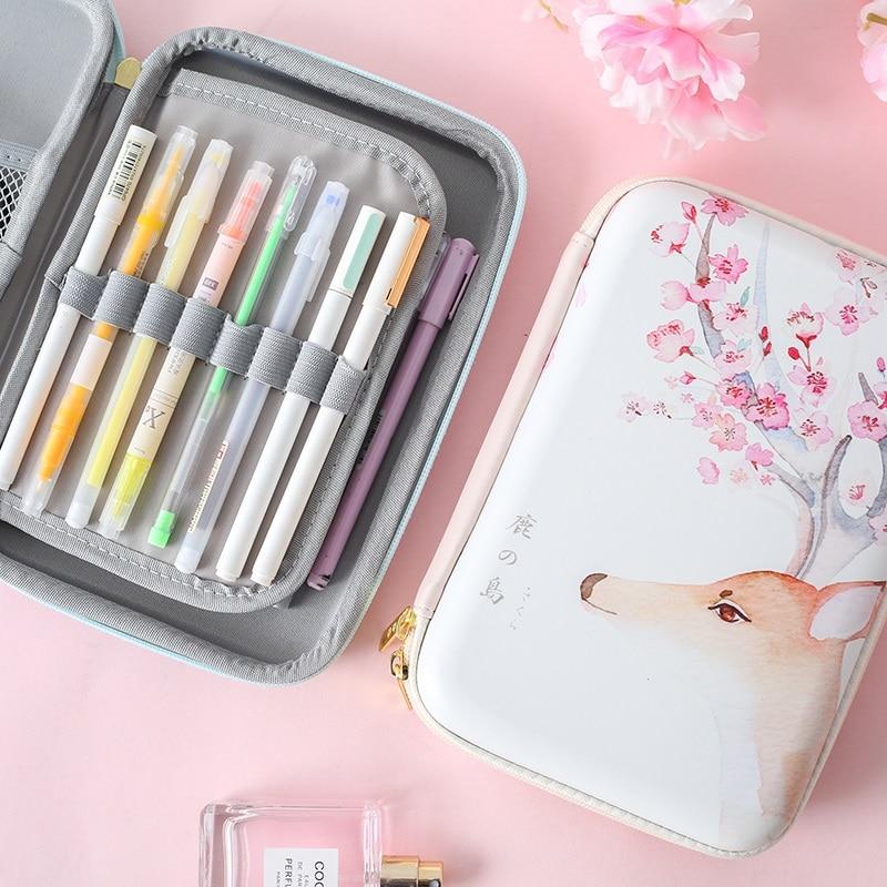 Large capacity stationery box