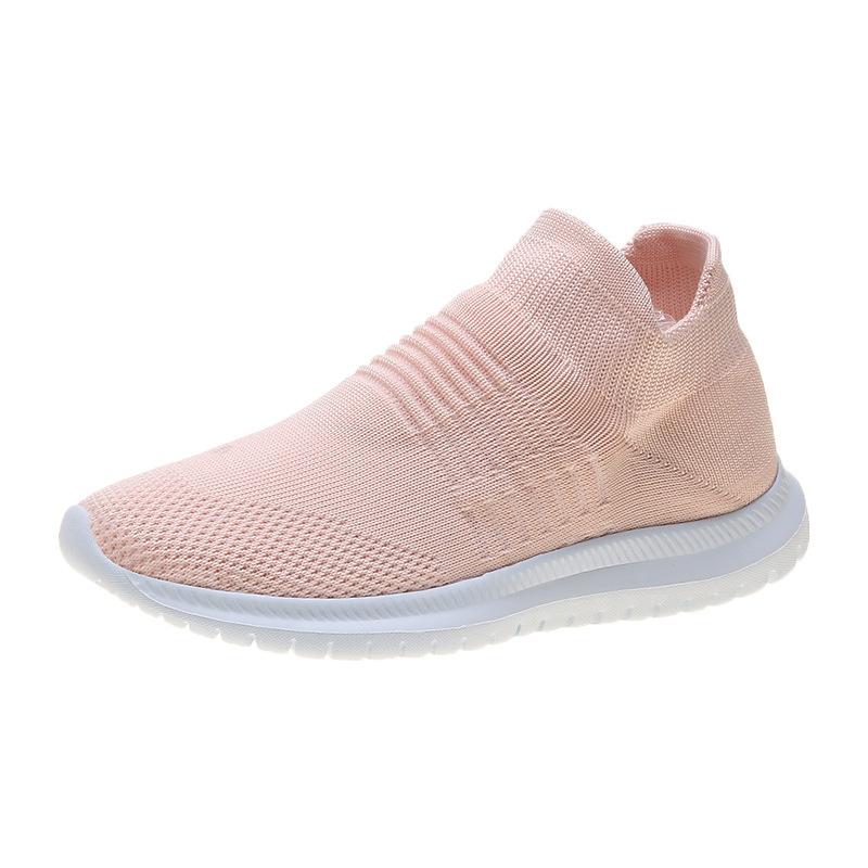 Flying Knit Elastic Socks Shoes Casual Sports Shoes