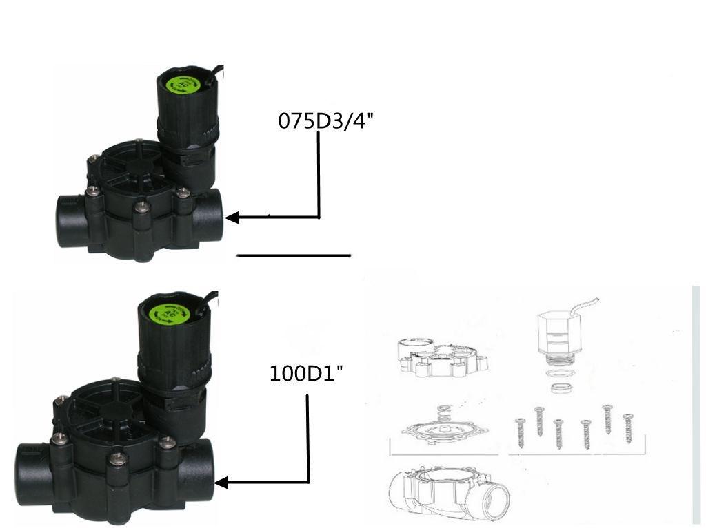 Automatic Control Irrigation Solenoid Valve For Courtyard Villa Roof Balcony