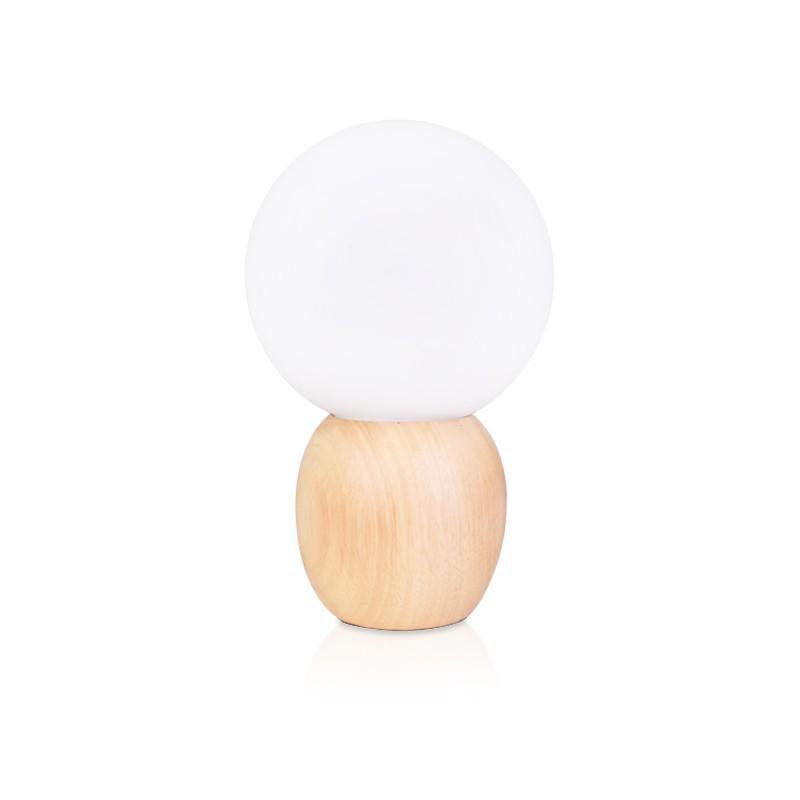 Creative Dormitory Room Bedside Study Personality Glass Ball Table Lamp