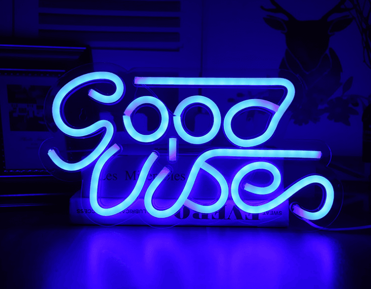 Led Transparent Backboard Neon Light Special-Shaped Wall Hanging Decorative Lights