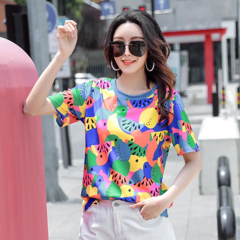 Round Neck Loose All-Match Western Style Personalized Top