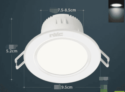 Illumination Led Downlight Embedded Barrel Light Aisle Spotlight Ultra-Thin Downlight