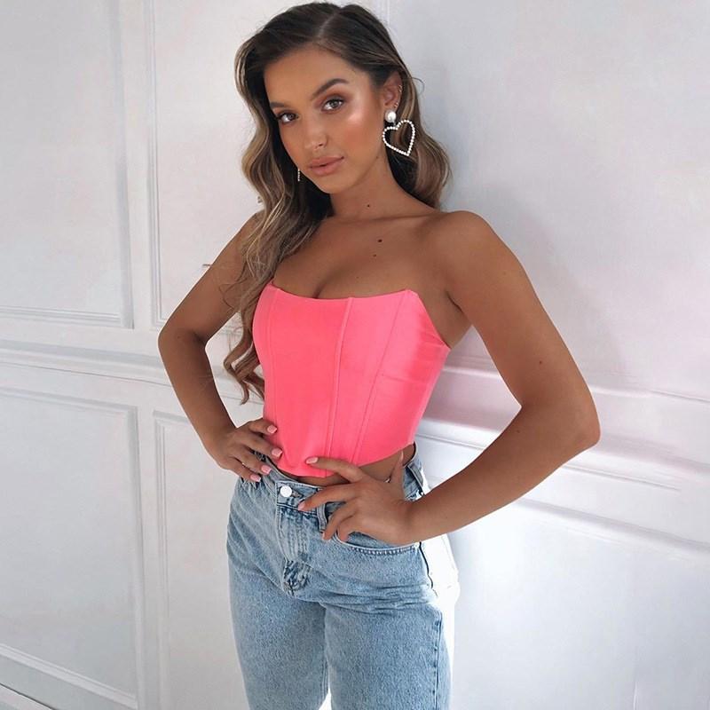 Europe And The United States Sexy Tube Top Small Vest Wrapped Chest Women