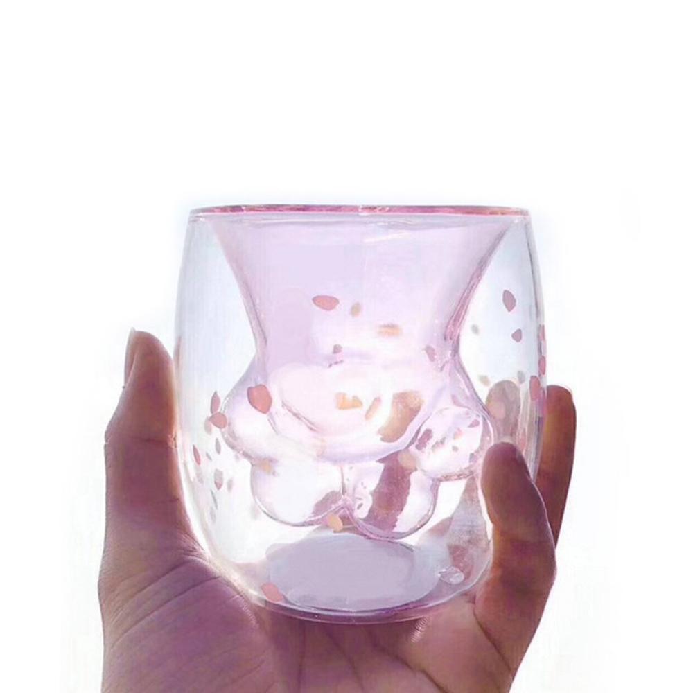 Creative Insulation Glass Double-layer Coffee Cup