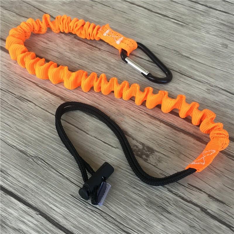 Fall Protection Tool Connecting For Fishing Rod Elastic Anti-separation Rope